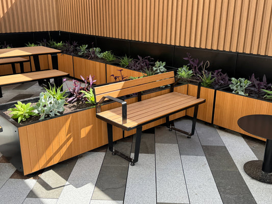 Austin Hospital Staff Courtyard
