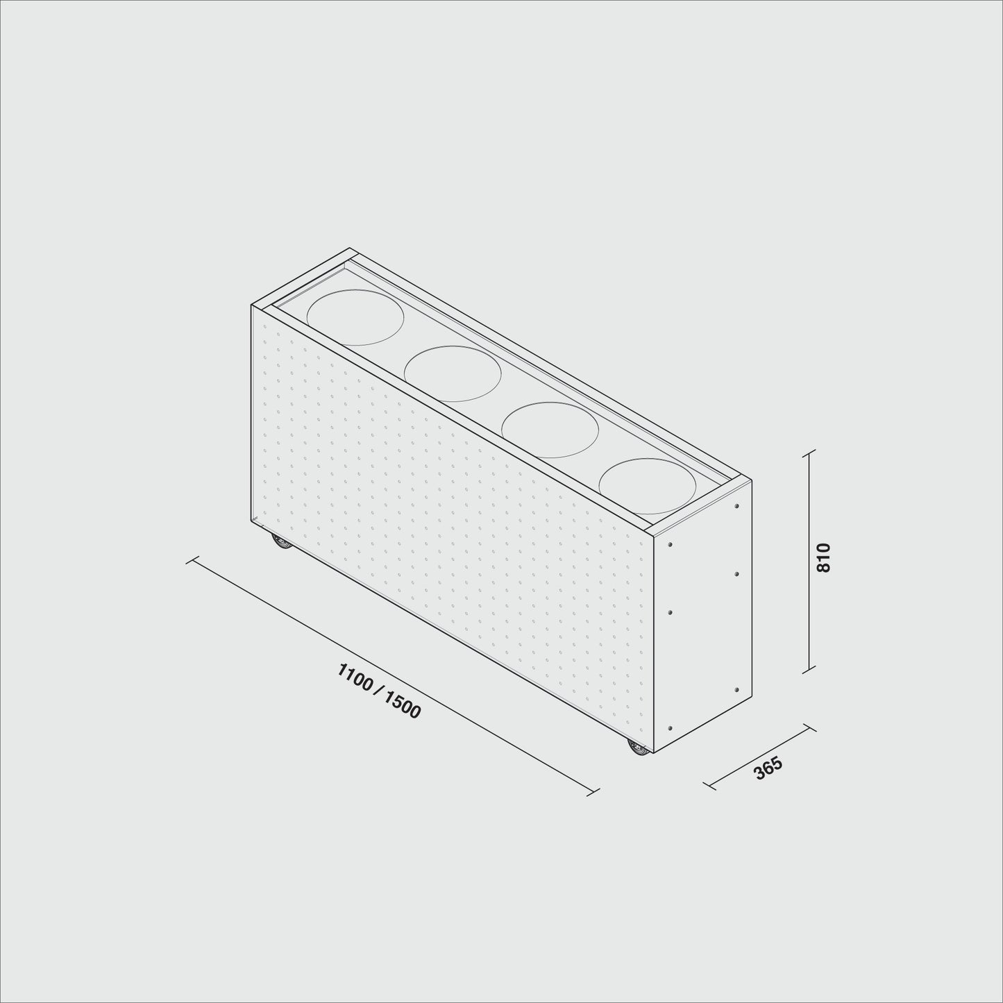 ALLO OSB Barrier Planter