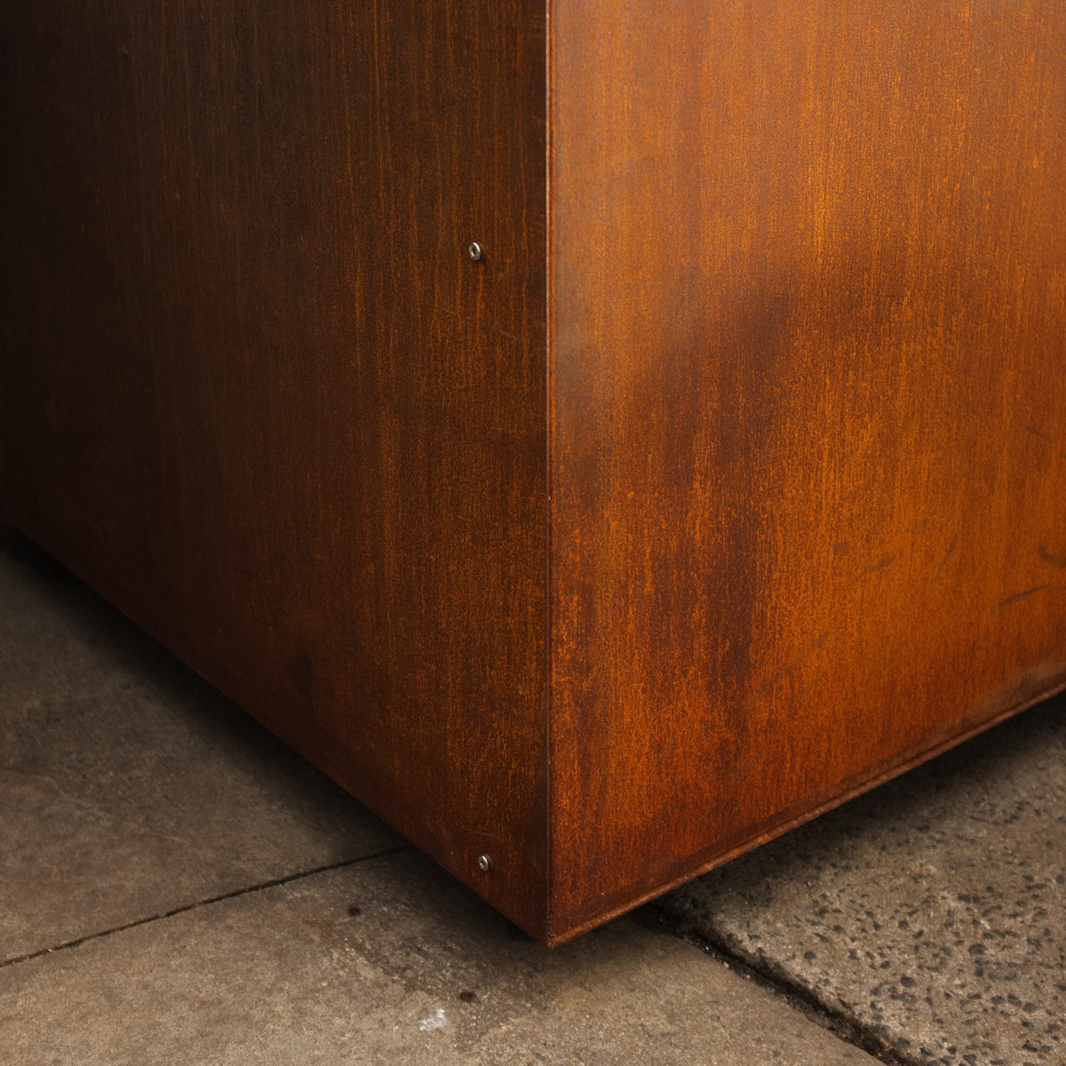 Corten Square Planters