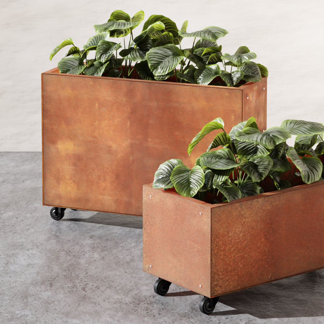 Corten Steel Barrier
